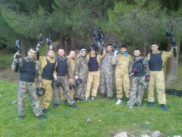 Firma çalışanlarımızın eğlence etkinlikleri - Paintball  - 23/11/2014